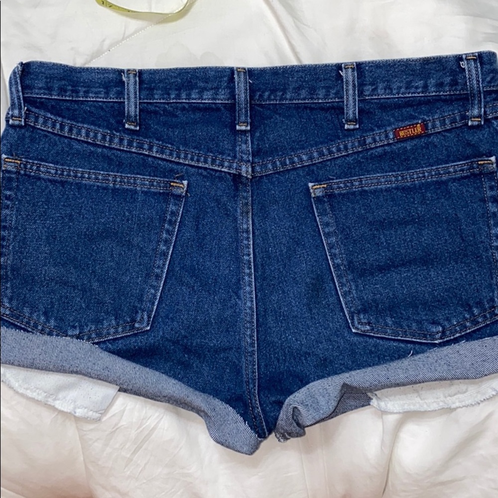 Vintage Rustler denim shorts